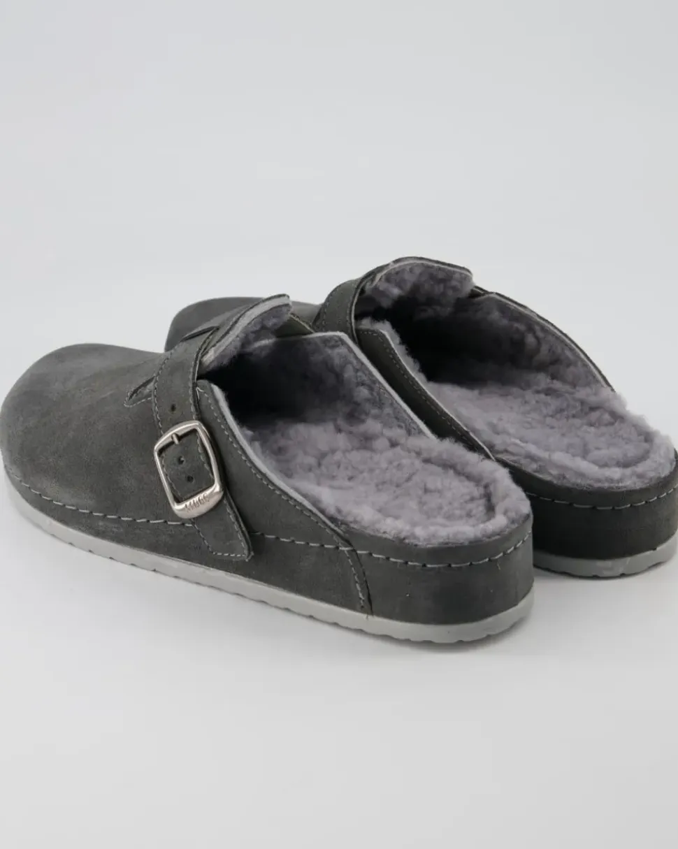 8119-21 Pantoletten in Grau