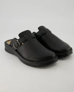 5009-18 Pantoletten in Schwarz