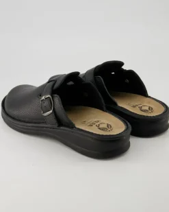 5009-18 Pantoletten in Schwarz