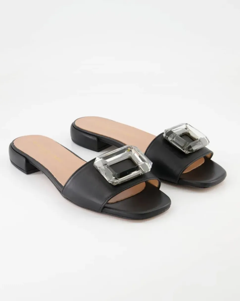 2558 Pantoletten in Schwarz