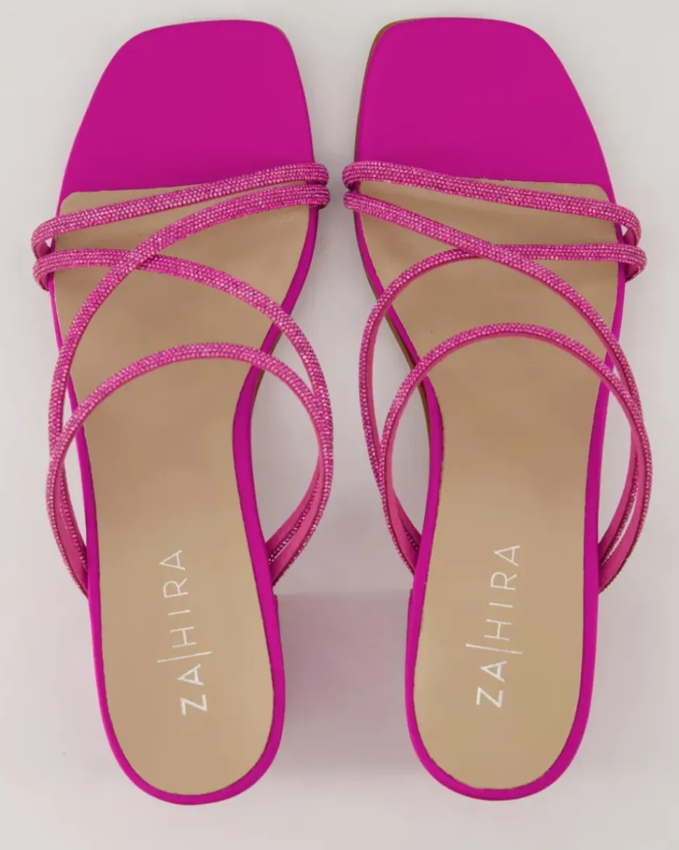 Pantolette Pantoletten in Pink