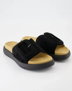 Pantolette Pantoletten in Schwarz
