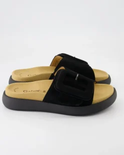 Pantolette Pantoletten in Schwarz