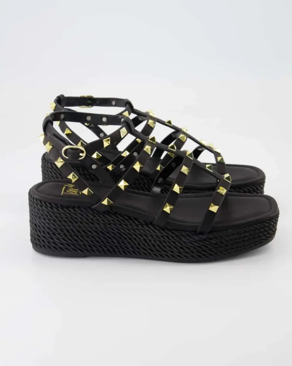 Paola-122 Sandalen in Schwarz