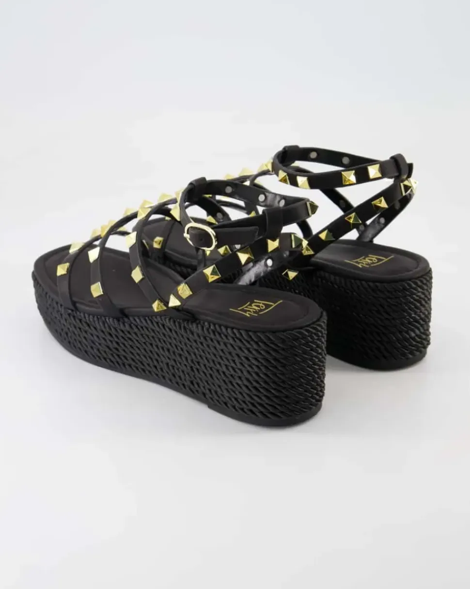Paola-122 Sandalen in Schwarz