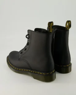 1460 Pascal Front Zip Stiefeletten in Schwarz