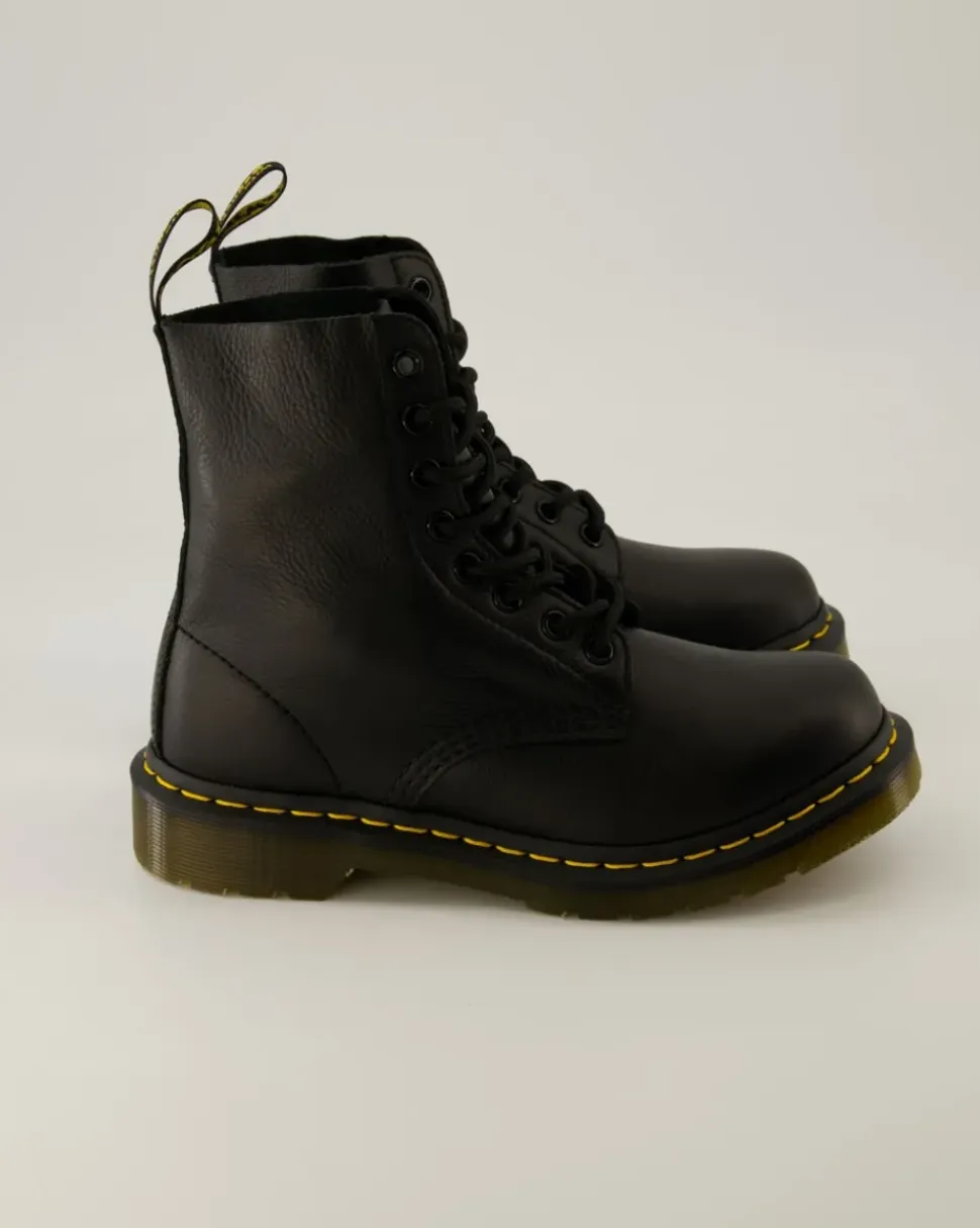 1460 Pascal Virginia Bikerboots in Schwarz