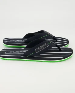 Patch Hilfiger Beach Sandal Zehentrenner in Blau