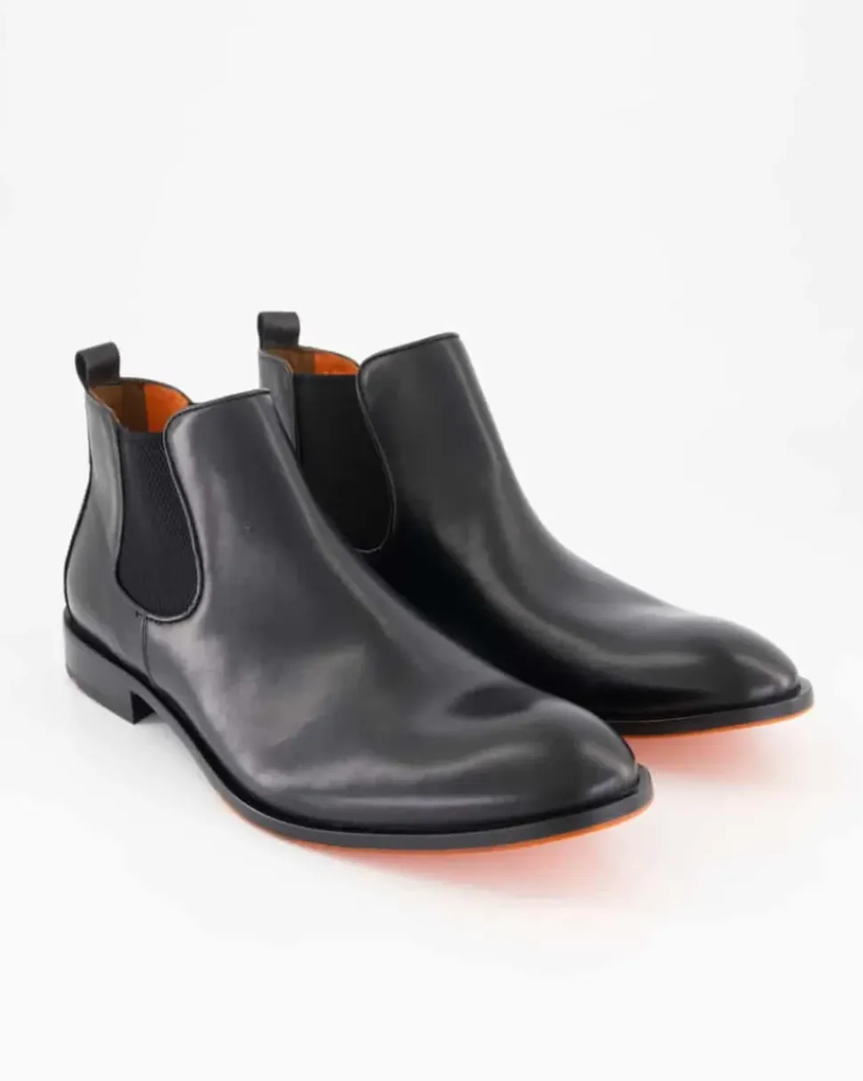 PATERSON Chelsea Boots in Schwarz