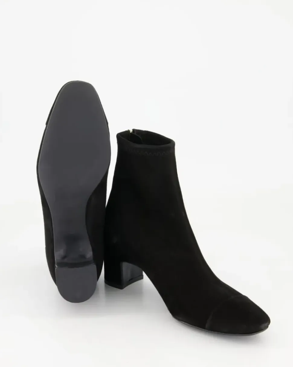 P855CY Stiefeletten in Schwarz