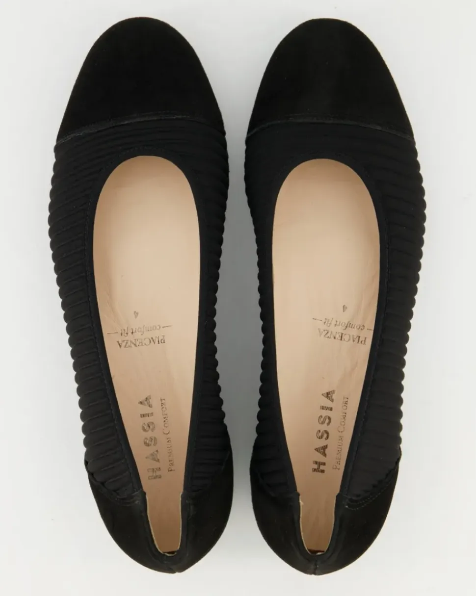 Piacenza Ballerinas in Schwarz