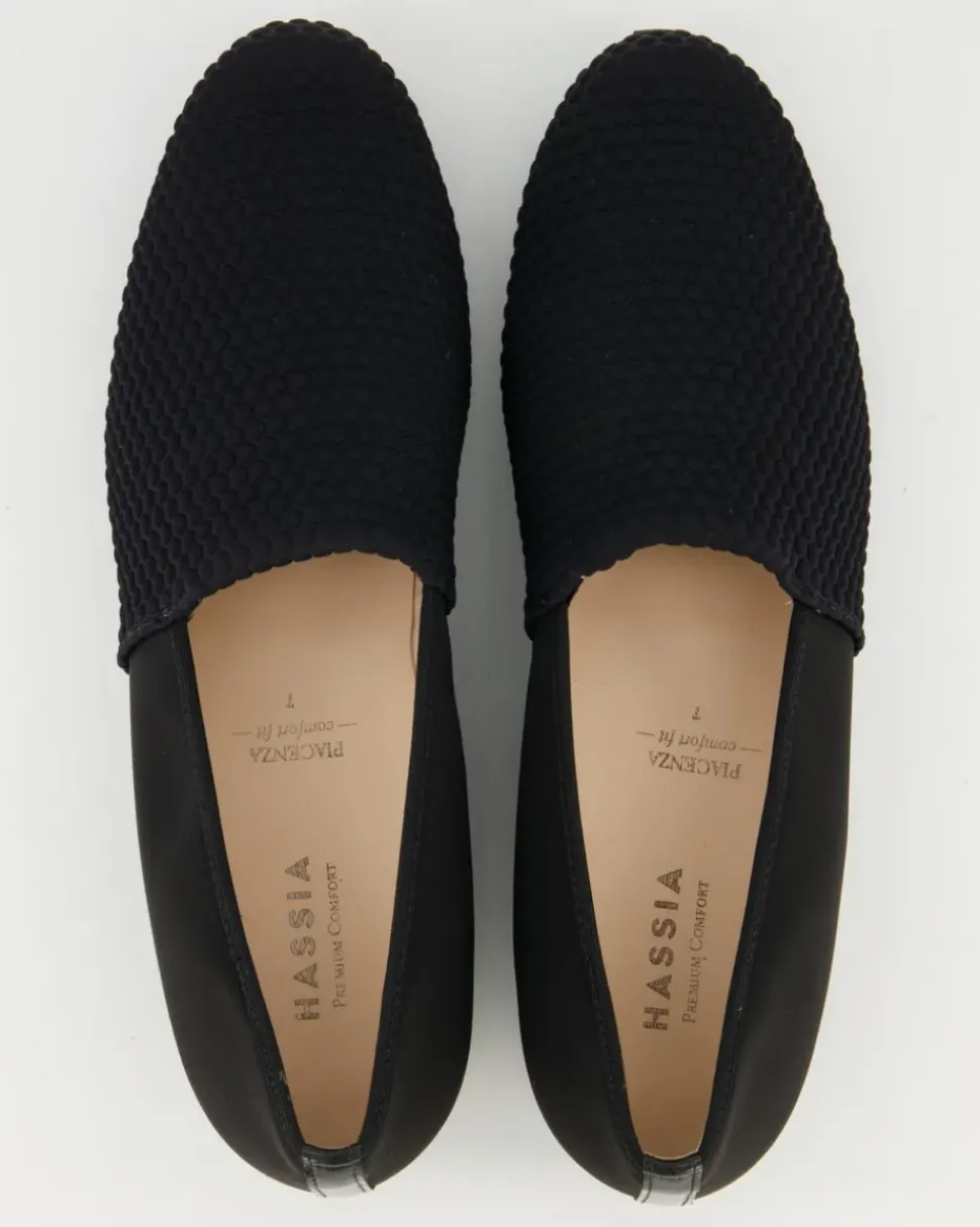 Piacenza Slipper in Schwarz