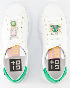 PIA Schnürschuhe in Weiß