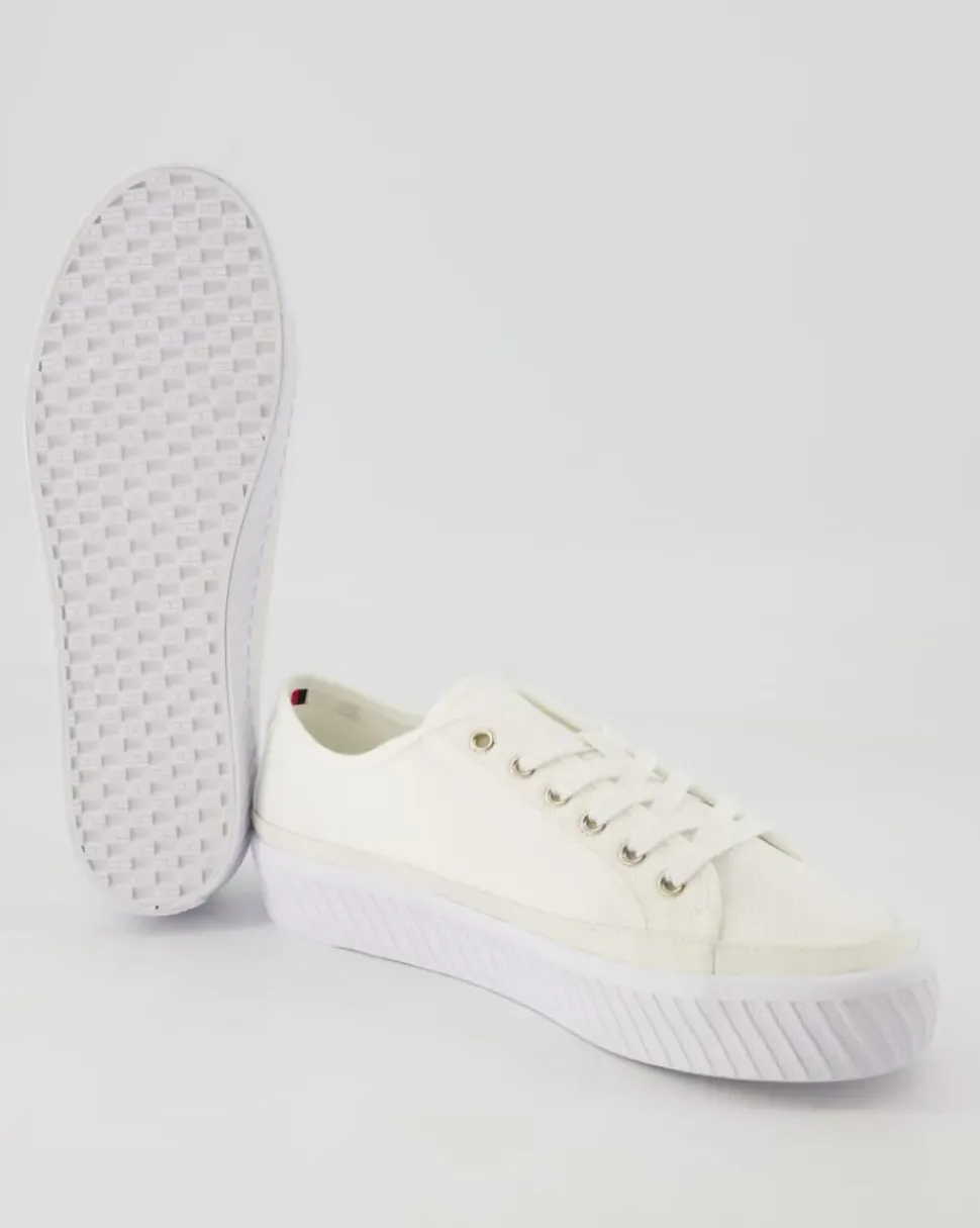 Platform Sneaker in Weiß