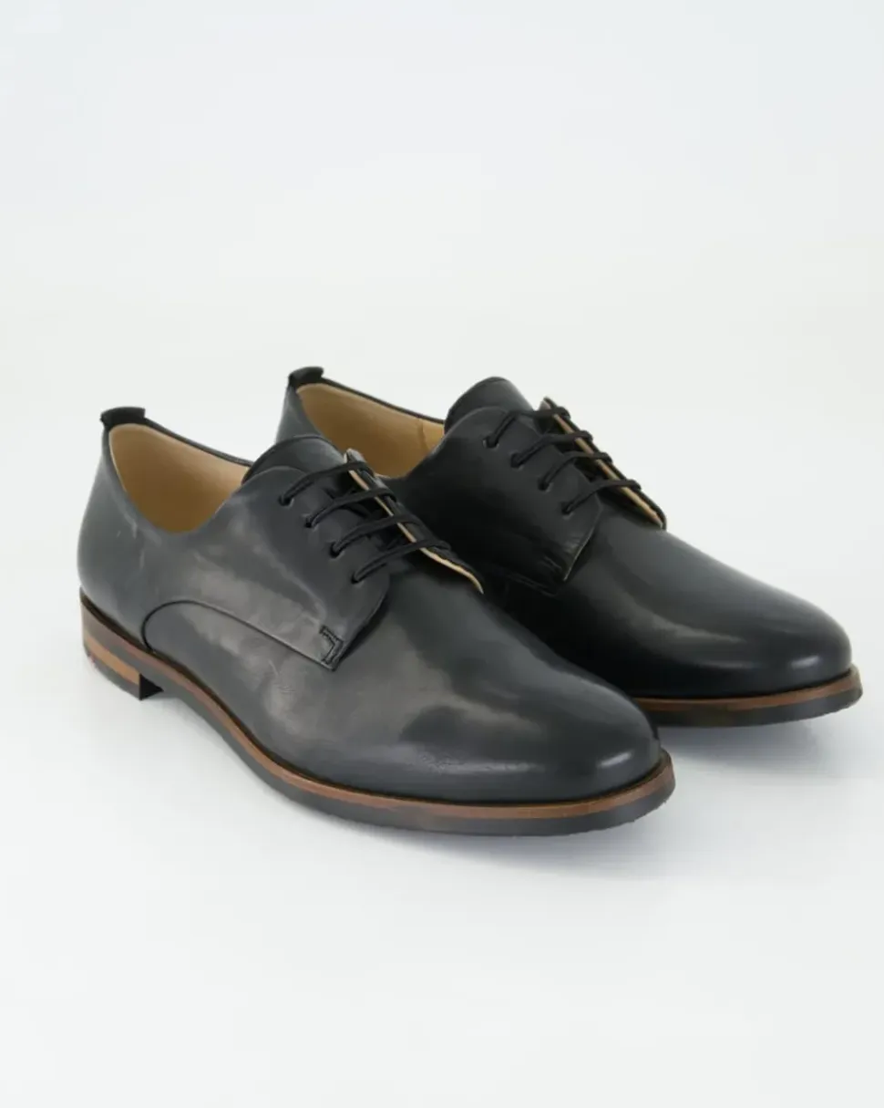 POLA Schnürschuhe in Schwarz