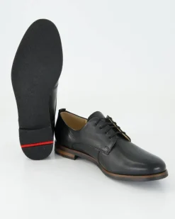 POLA Schnürschuhe in Schwarz