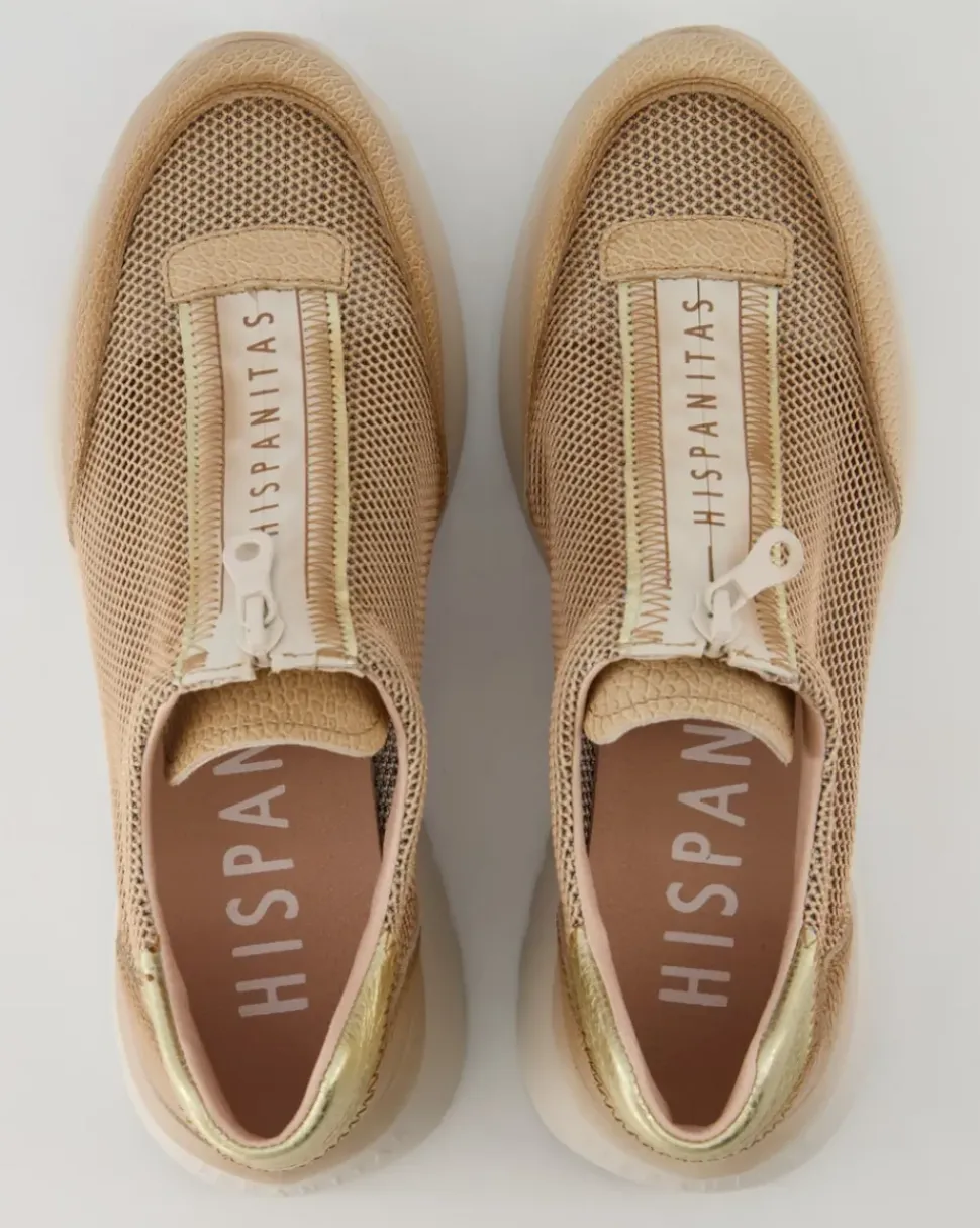 Polinesia-V23 Slipper in Gold