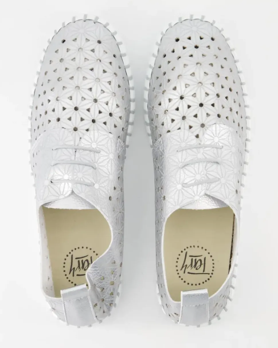 Poppy Sneaker in Silber