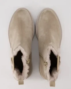 Power Chelsea Boots in Beige