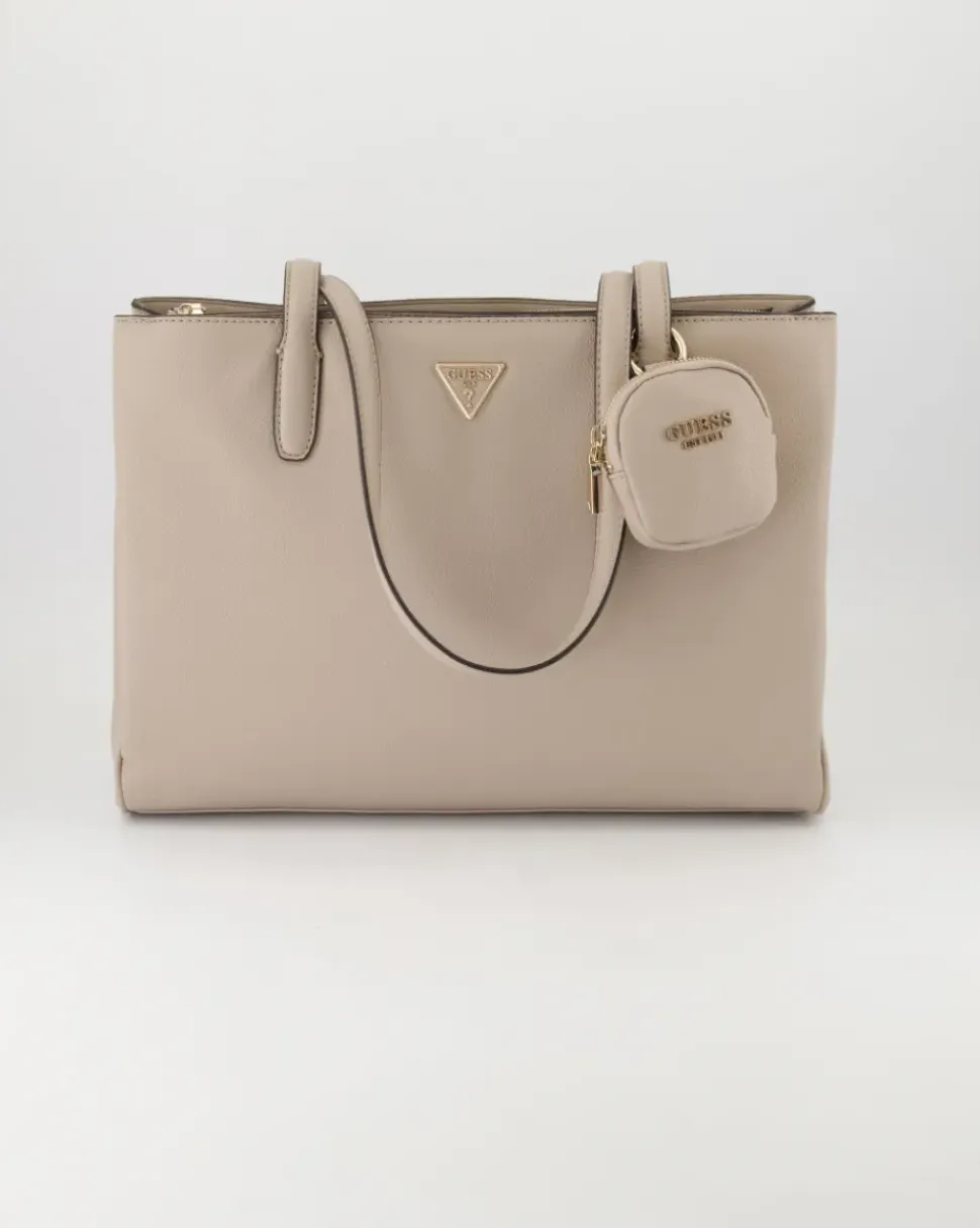 Power Play Tech Tote Handtasche in Beige