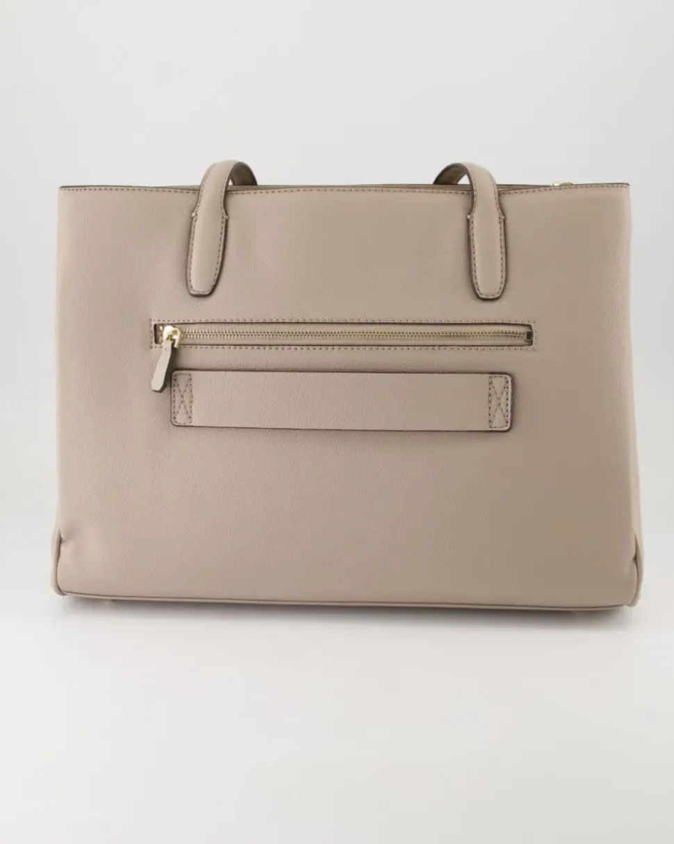 Power Play Tech Tote Handtasche in Beige