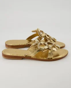 PS361 Pantoletten in Gold