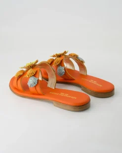 PS656 Pantoletten in Orange