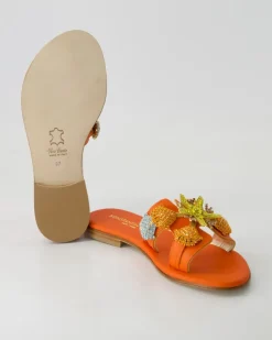 PS656 Pantoletten in Orange