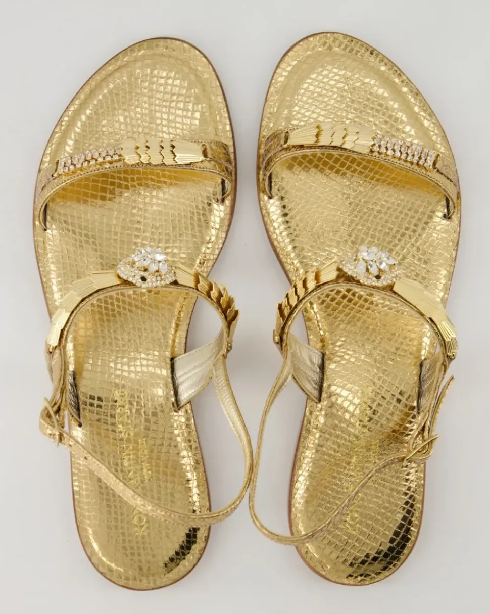 PS362 Sandalen in Gold