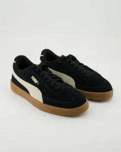 Puma Club II Era Suede Sneaker in Schwarz