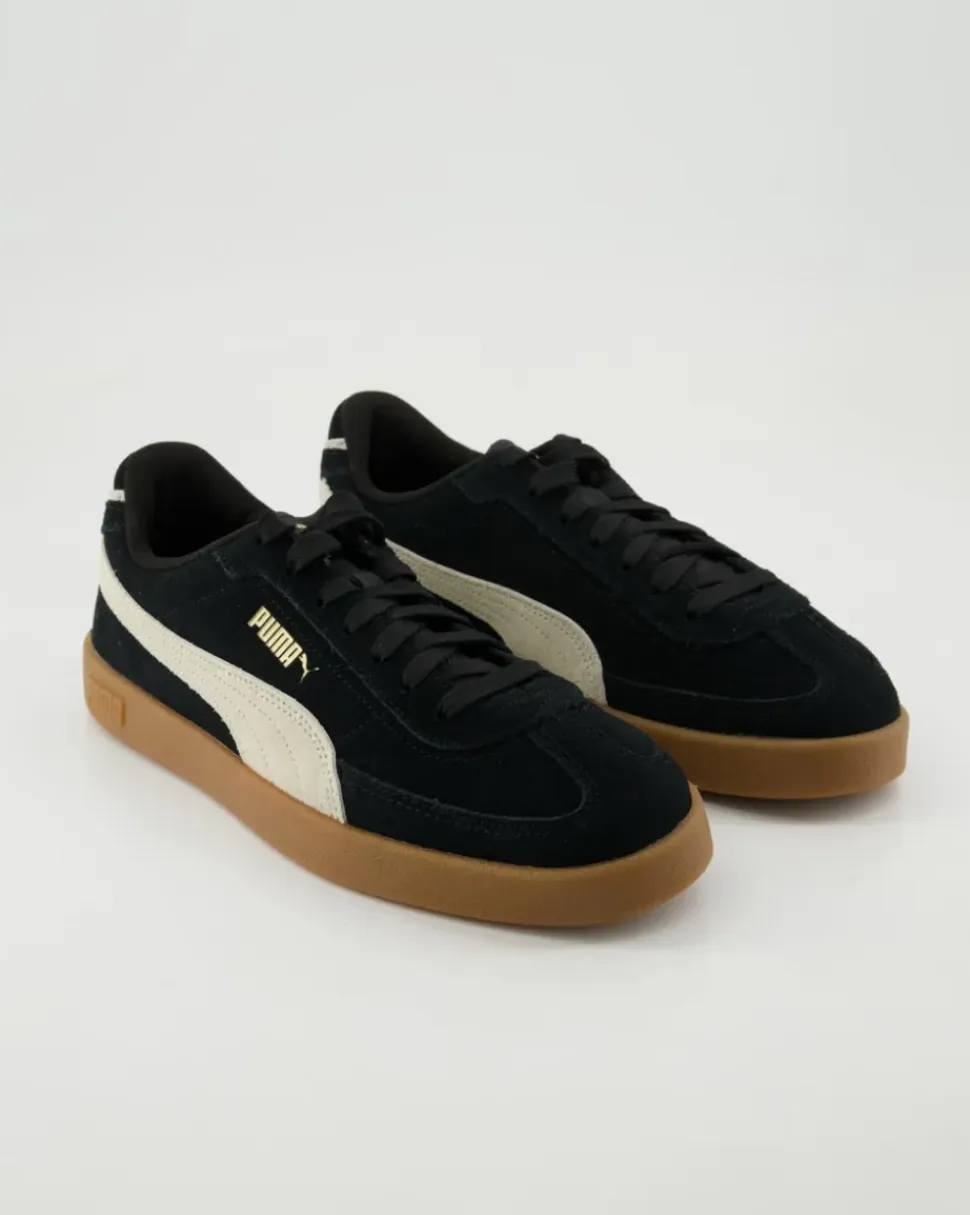 Puma Club II Era Suede Sneaker in Schwarz