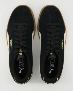 Puma Club II Era Suede Sneaker in Schwarz