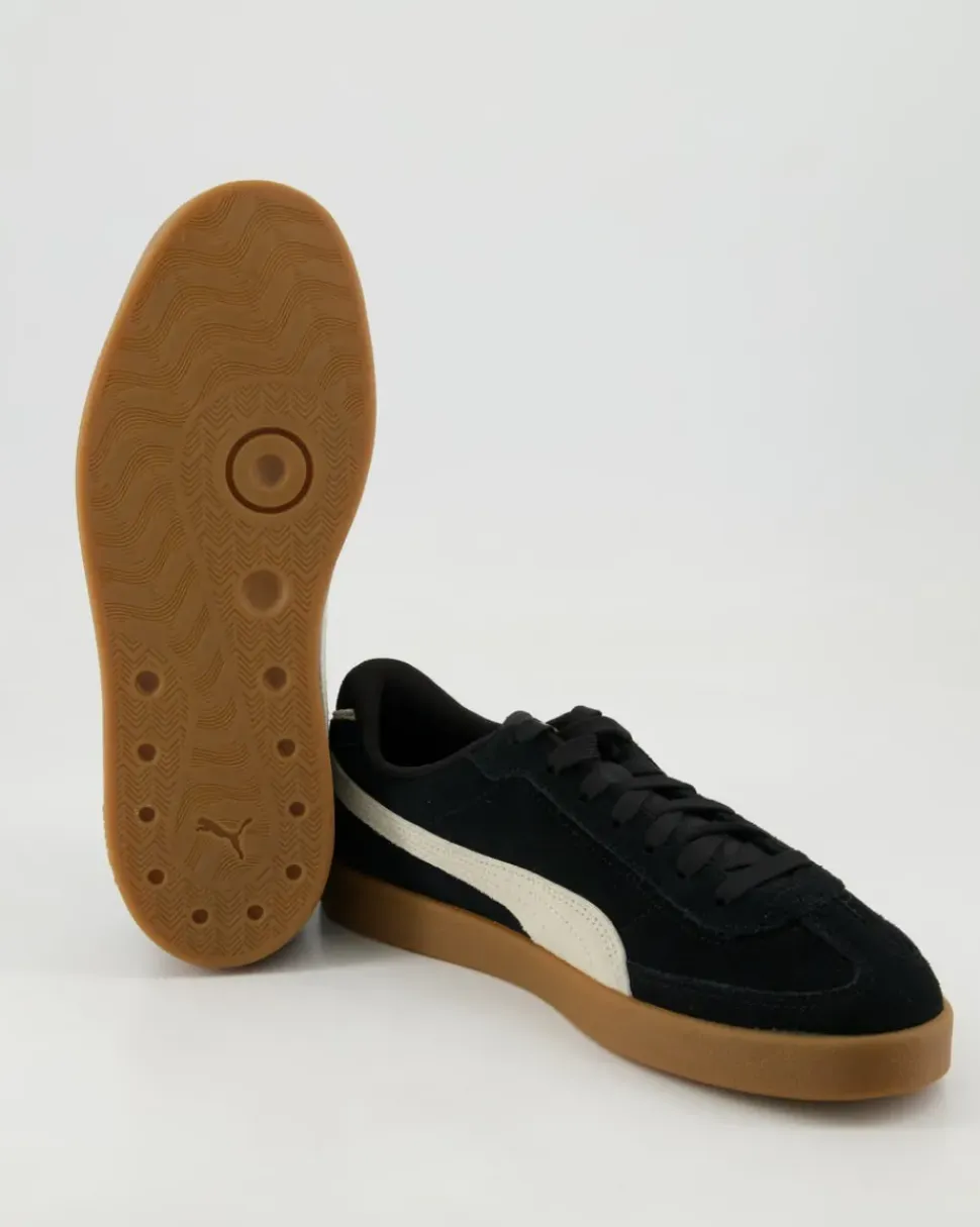 Puma Club II Era Suede Sneaker in Schwarz