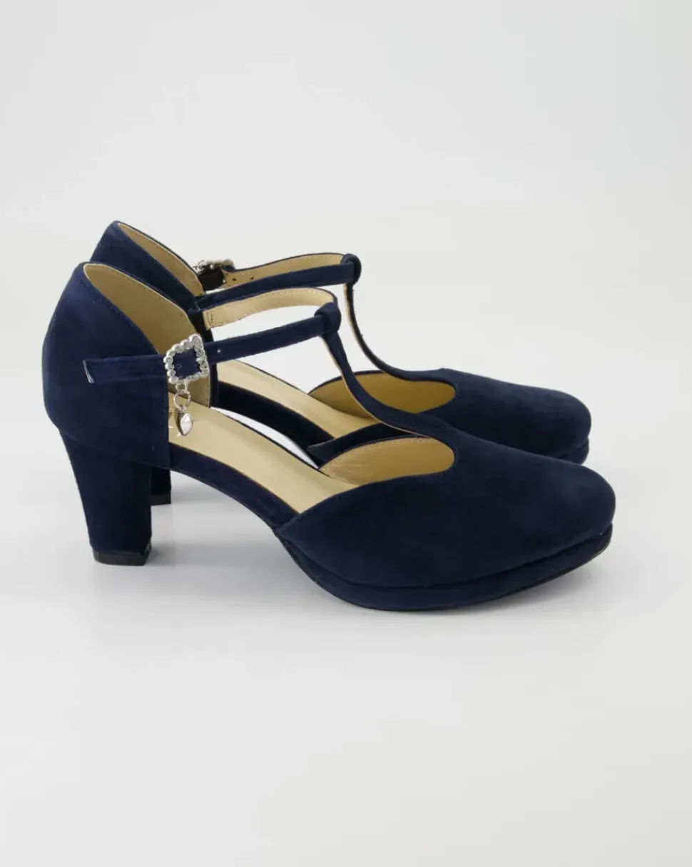 30090010017/017 Pumps in Blau