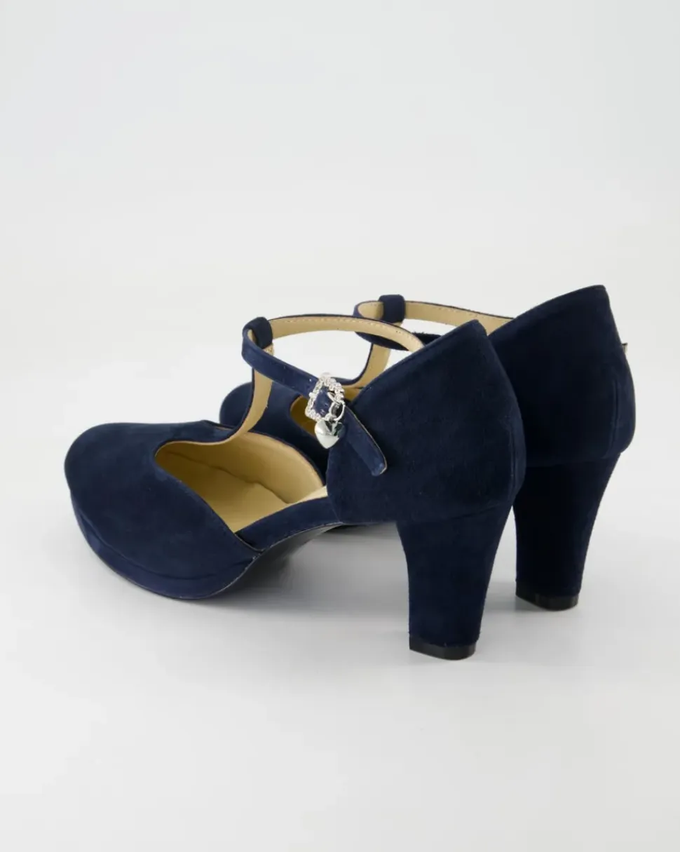 30090010017/017 Pumps in Blau