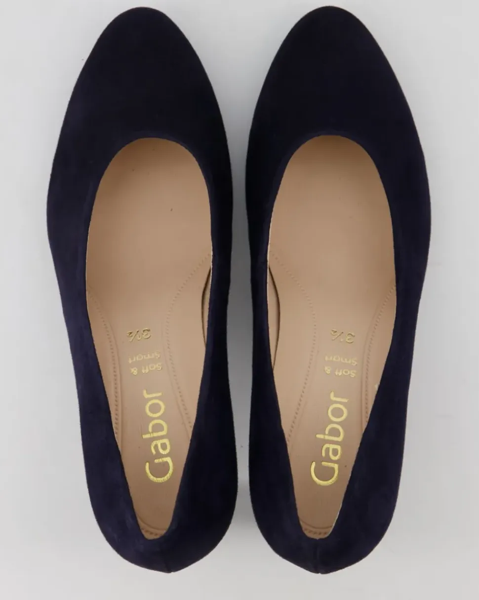 21.410.16 Pumps in Blau