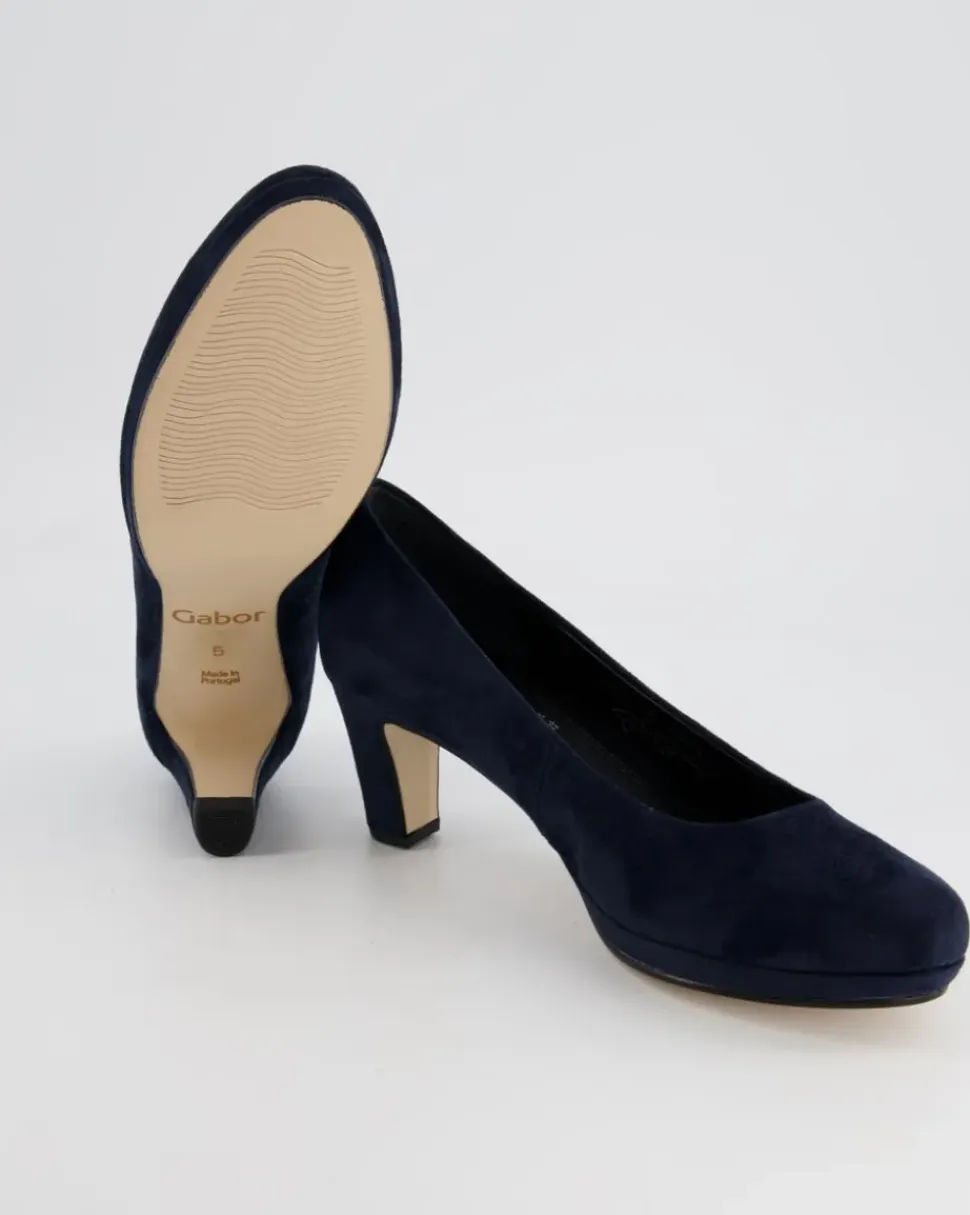 01.260.46 Pumps in Blau