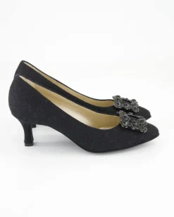 2075-04 Pumps in Schwarz