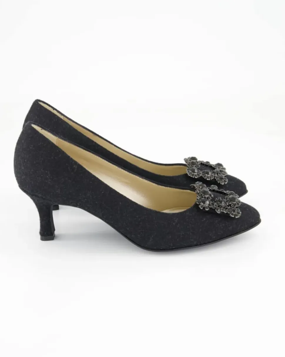 2075-04 Pumps in Schwarz