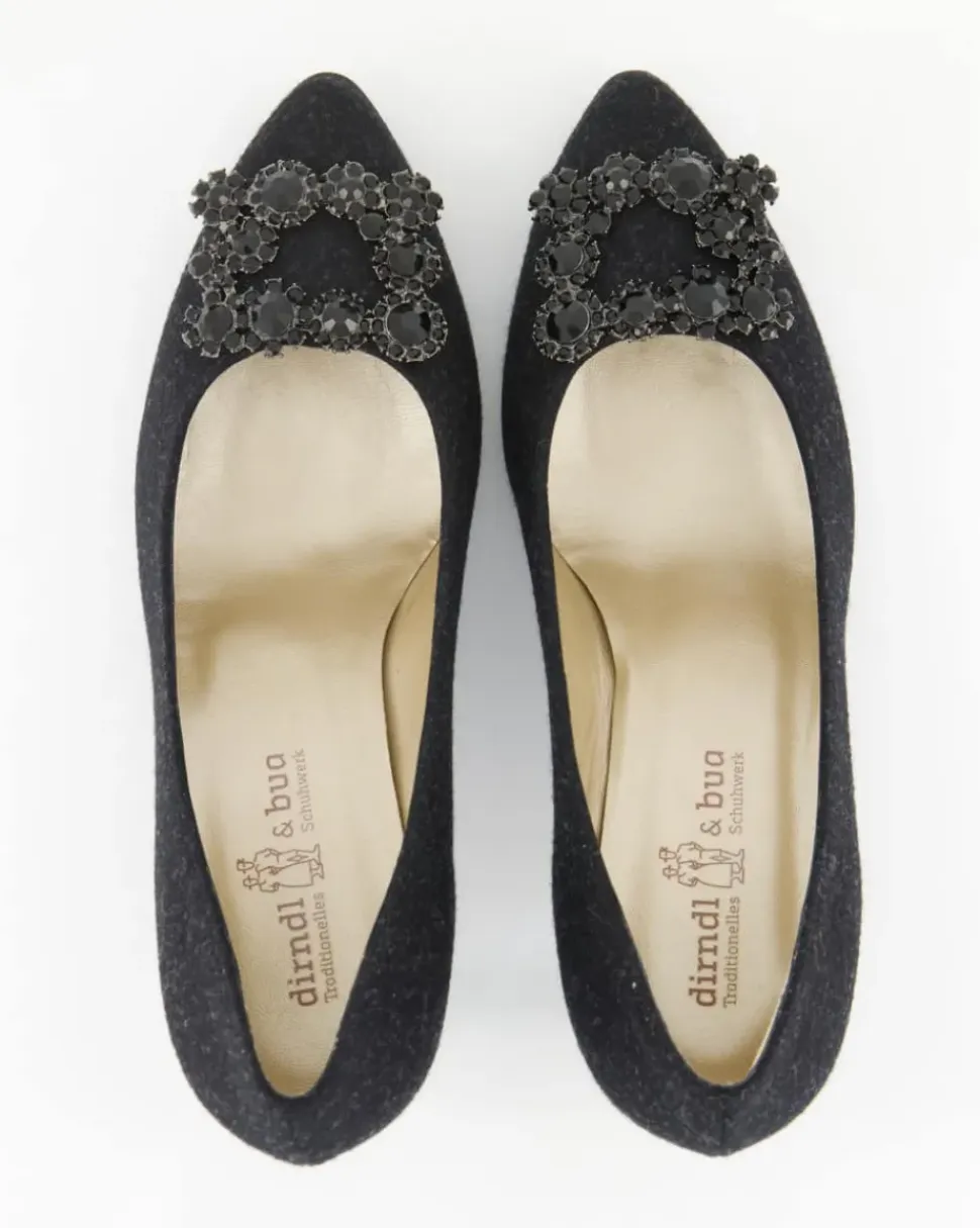 2075-04 Pumps in Schwarz