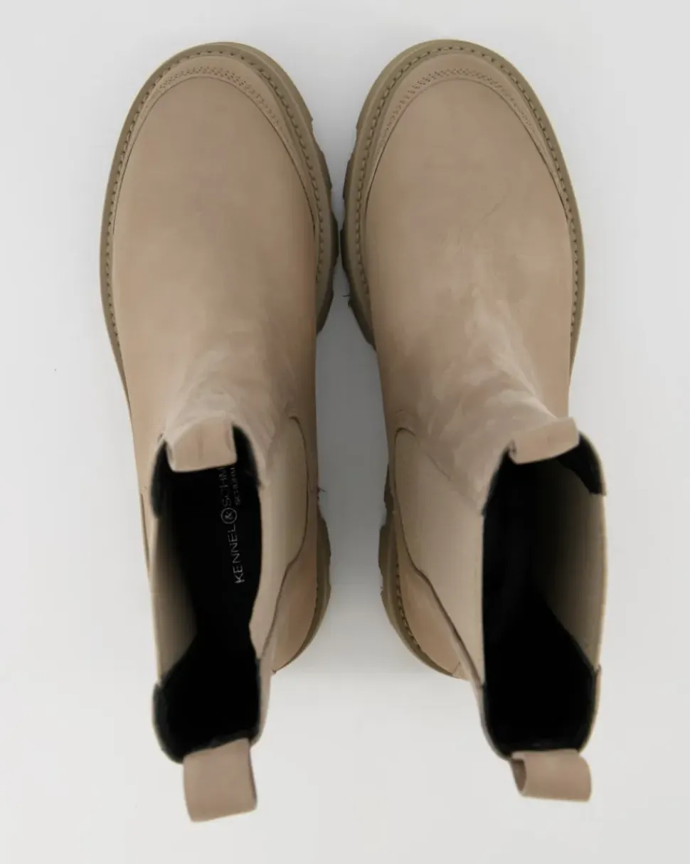 PUSH Chelsea Boots in Beige