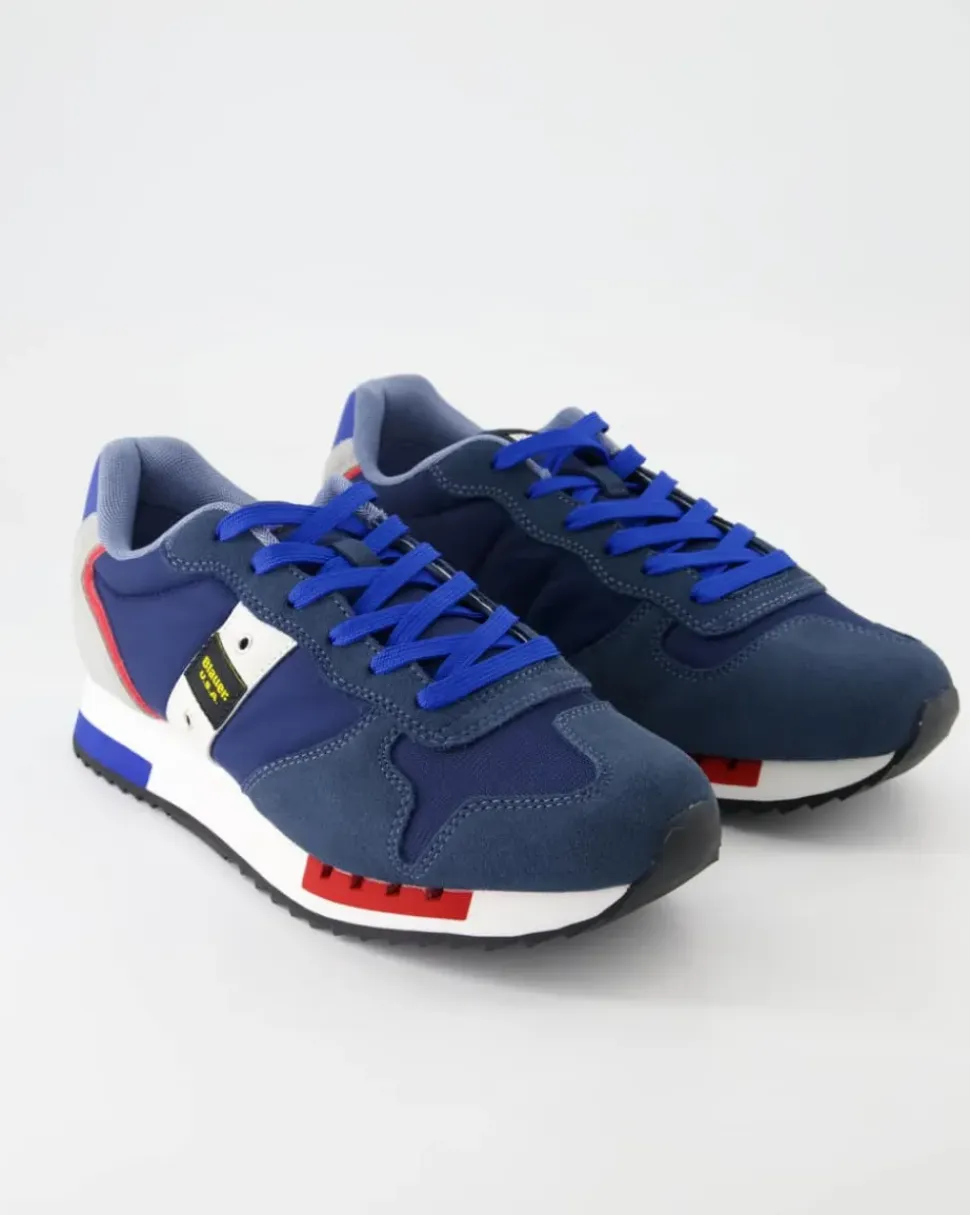 QUEENS01 Sneaker in Blau