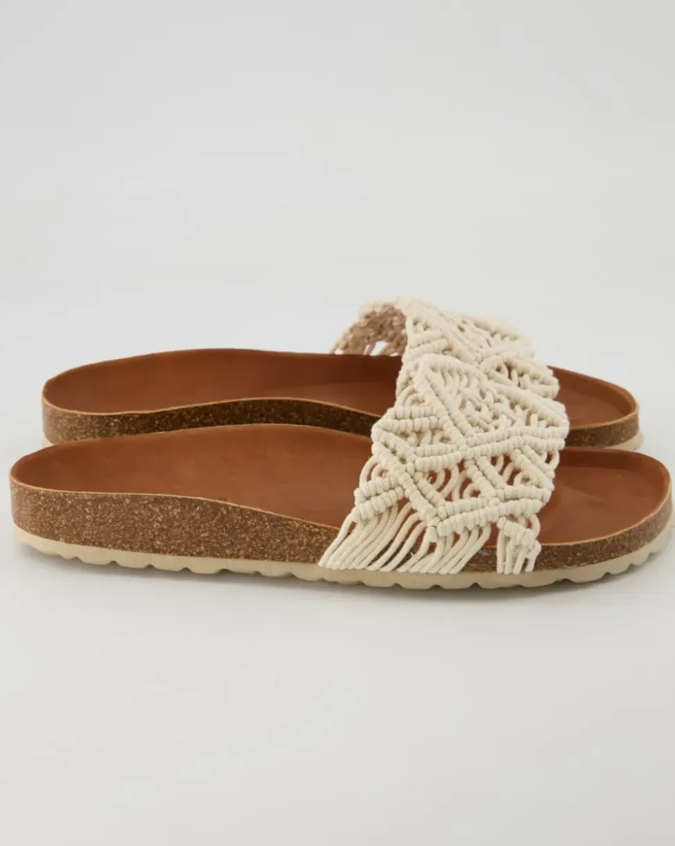 Raga Knots Pantoletten in Beige