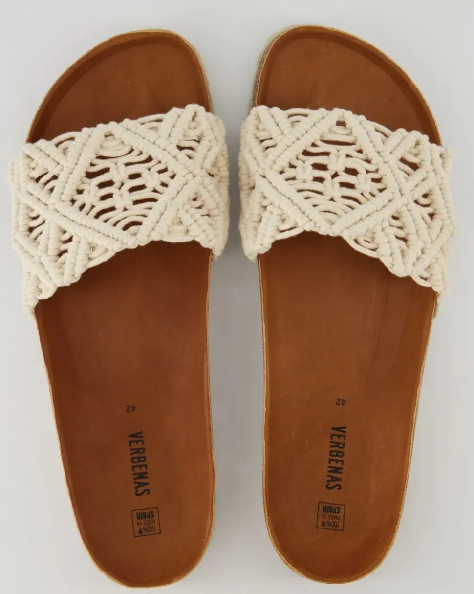 Raga Knots Pantoletten in Beige