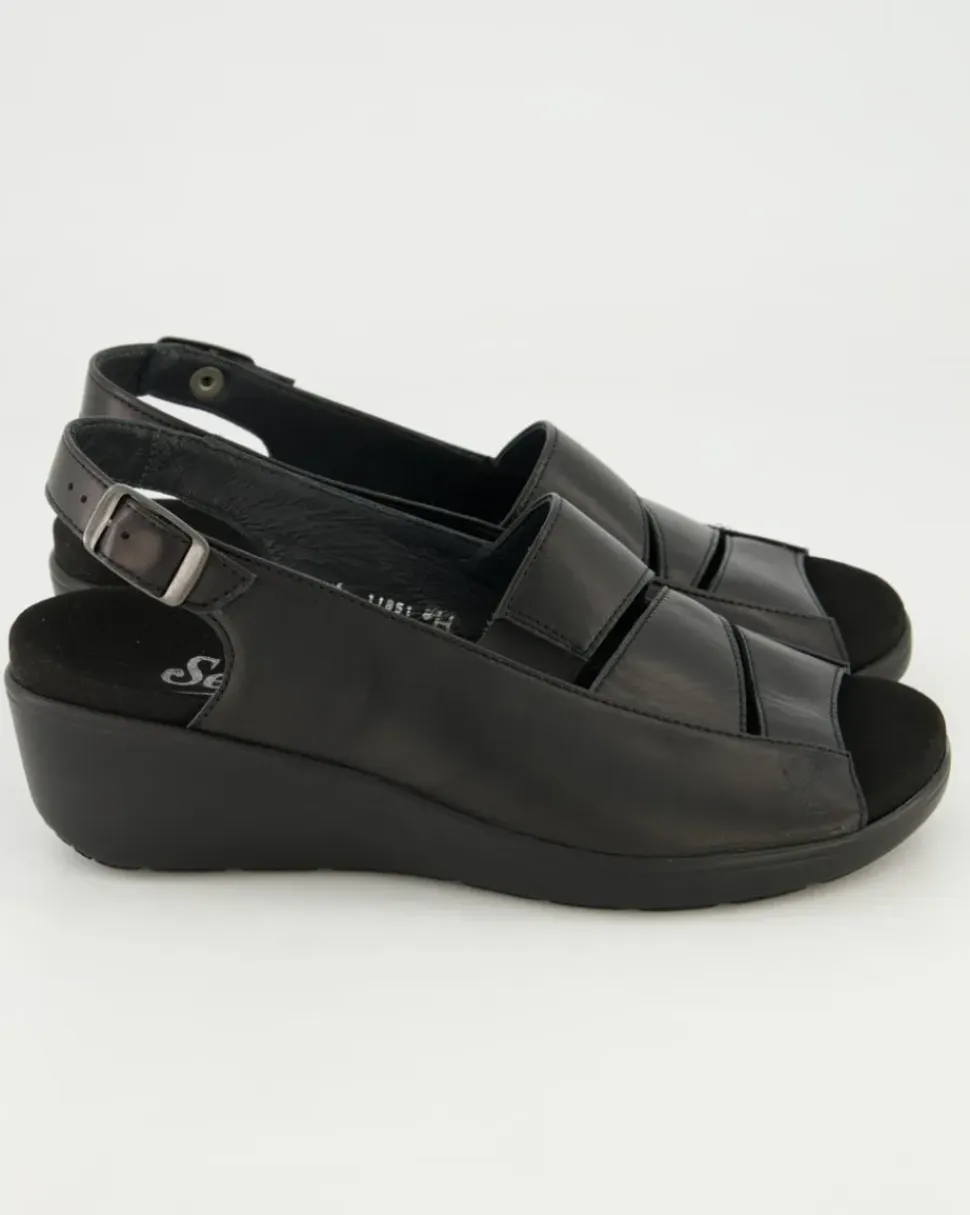 Ramnona Sandalen in Schwarz