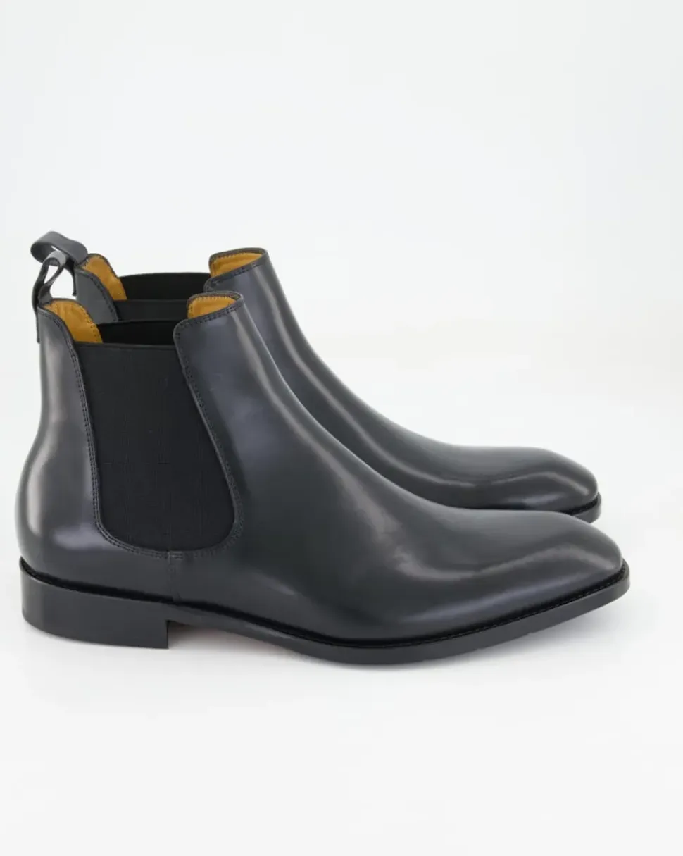 R014-70539 Chelsea Boots in Schwarz