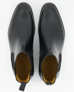R014-70539 Chelsea Boots in Schwarz