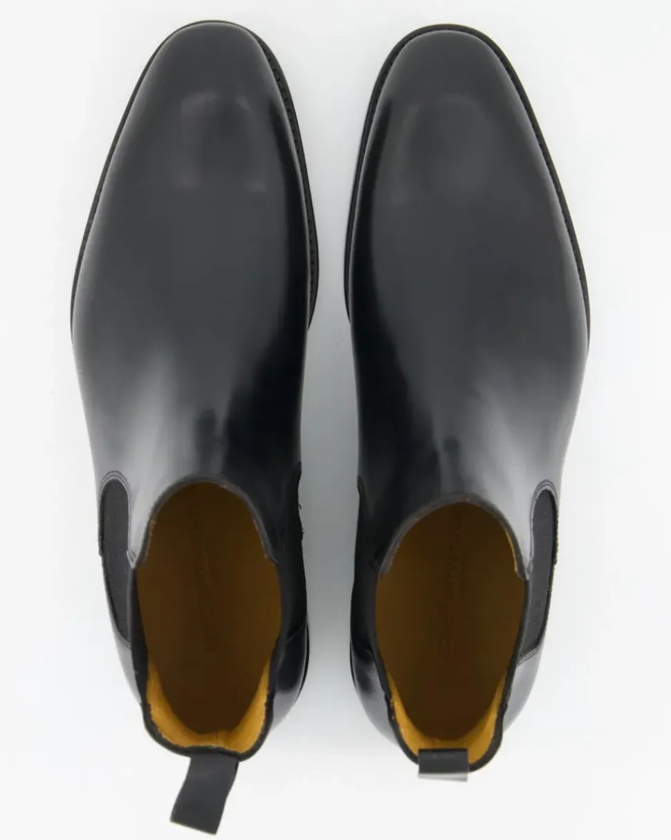 R014-70539 Chelsea Boots in Schwarz