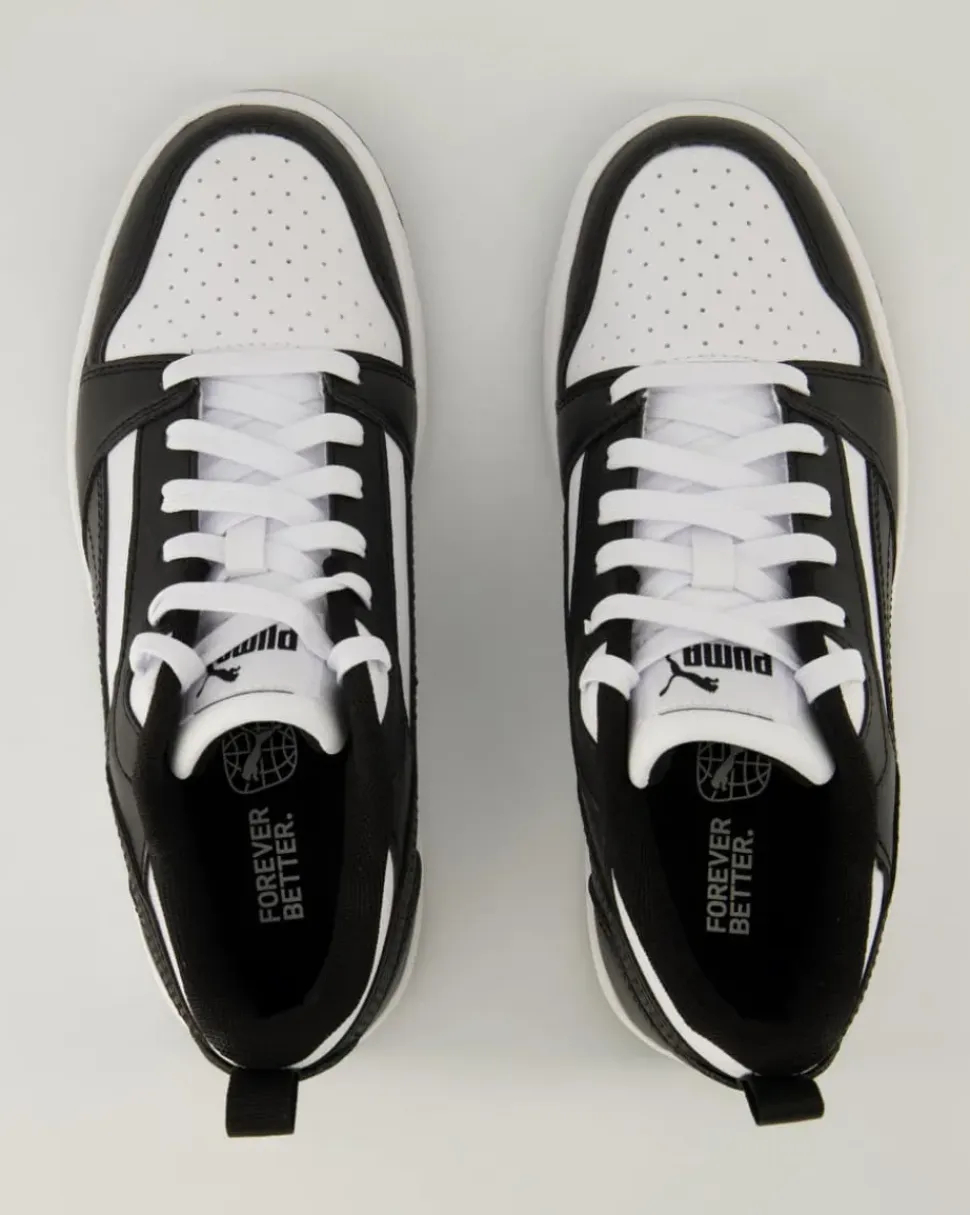 Rebound V6 Lo Jr. Sneaker in Weiß