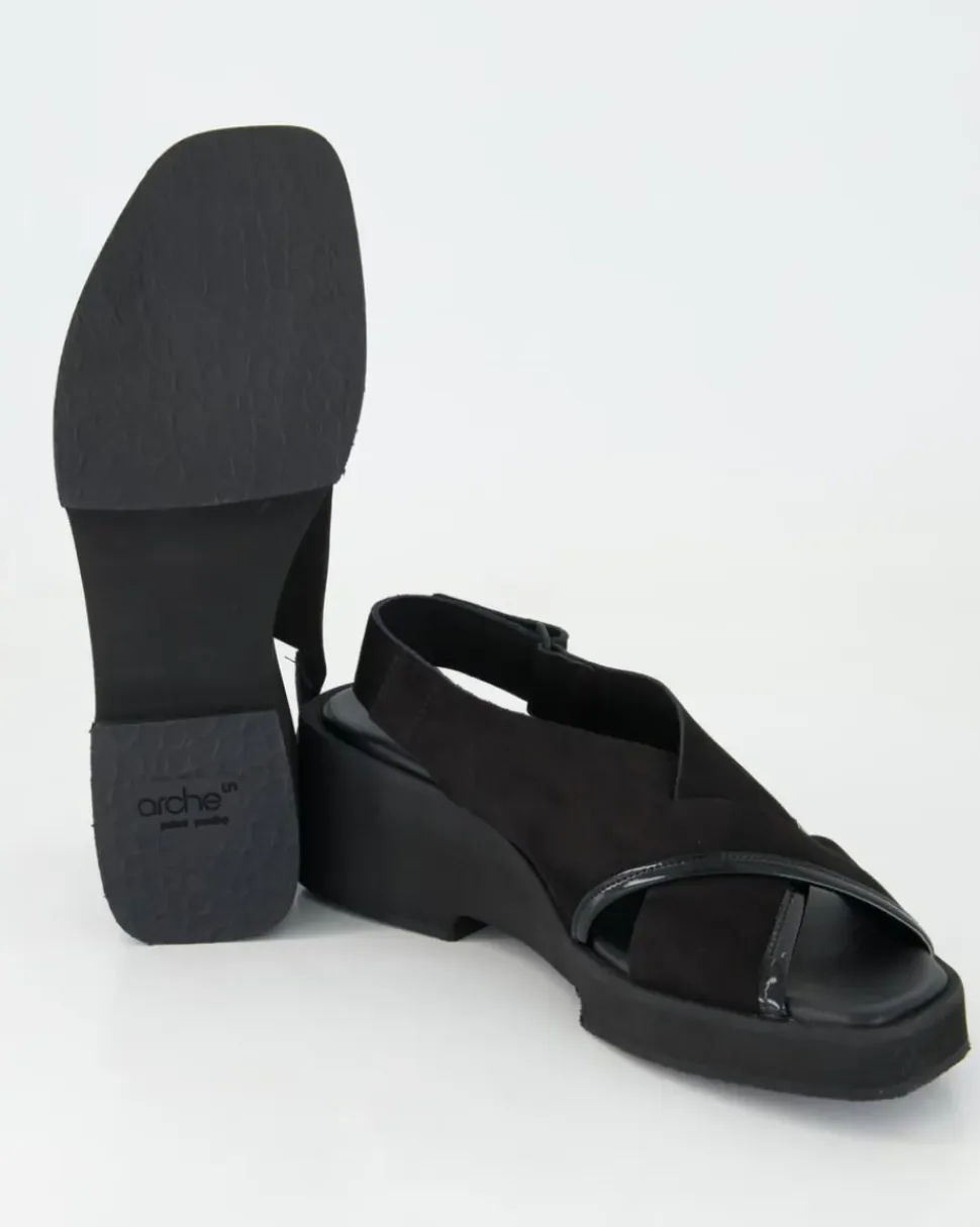 Rianny Sandalen in Schwarz